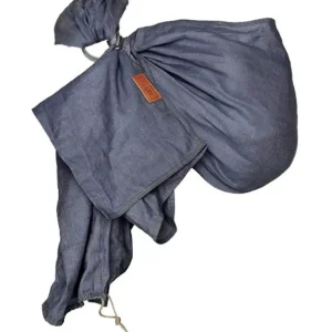 ByKay Ringsling Geweven Katoen – Donkere Jeans