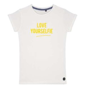 Levv meisjes t-shirt Fauna white