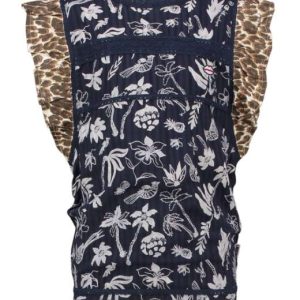 Vingino meisjes blouse Linzey dark blue