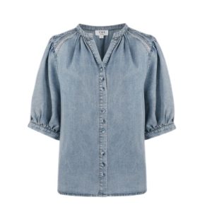 C&S dames blouse Monterosso denim