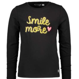 Moodstreet meisjes longsleeve zwart M008-5401